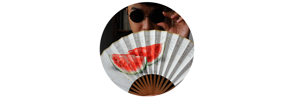 【夏日小集】手画扇