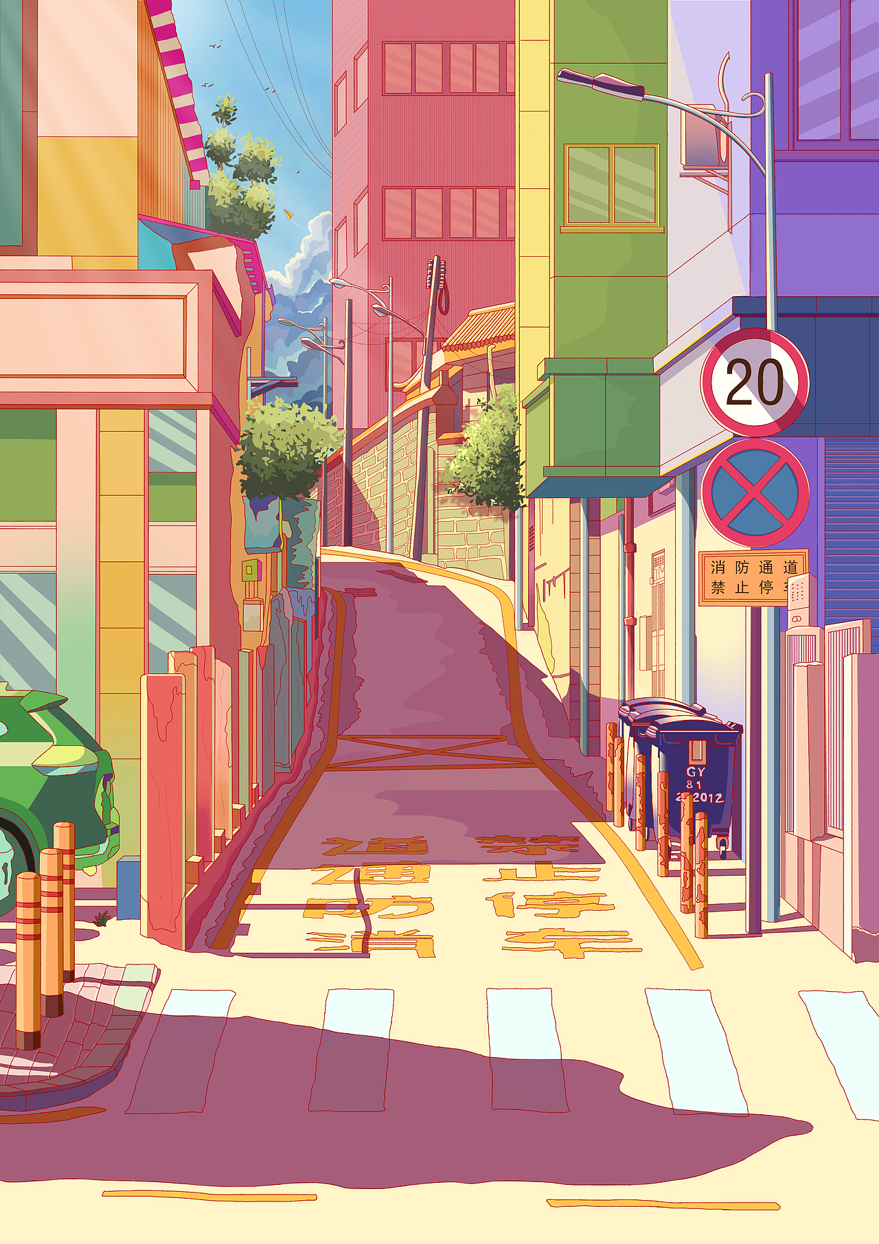 2021插画年终总结（图ZMjg3MzMwMjQ4） - 艺术插画 - 站酷设计师萍果鸭原创素材 - 站酷ZCOOL