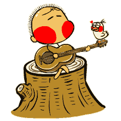 傻胖脸微信表情第一辑