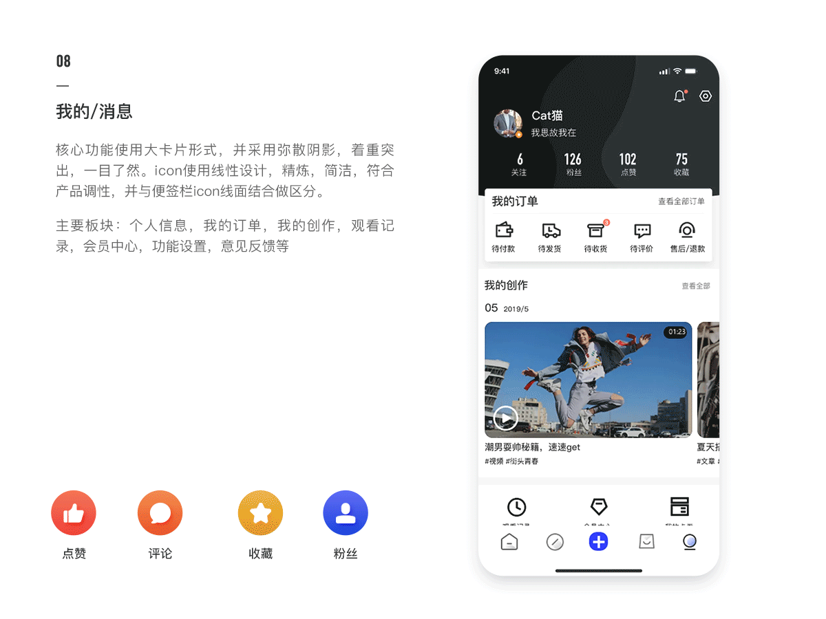 Fashion-Man  潮流搭配APP视觉设计