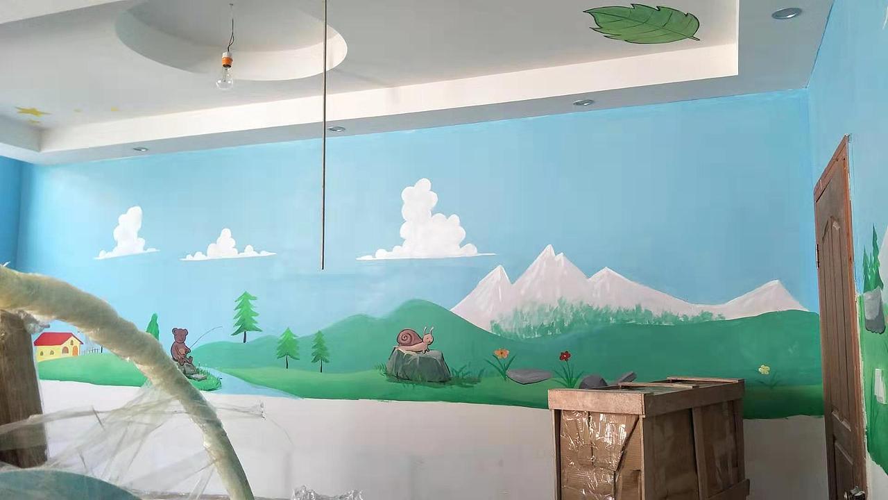 3D墙绘,3D墙画,成都墙绘,成都彩绘,成都壁画