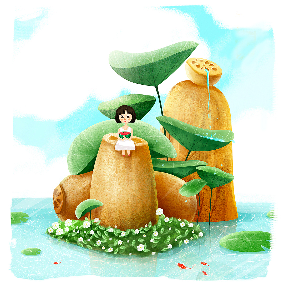 插画习作（一）