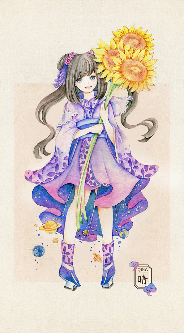 天气拟人古风