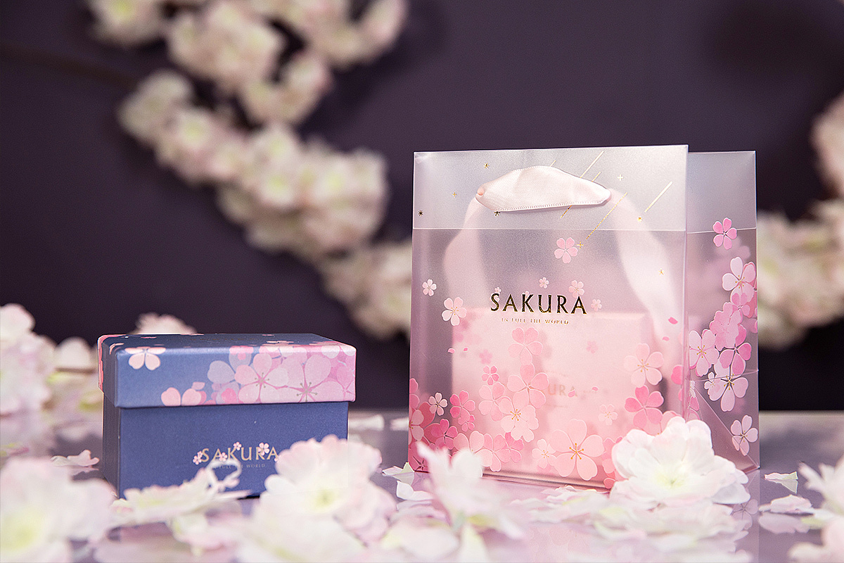 【方森园】浪漫樱花包装设计——《星夜之樱》系列