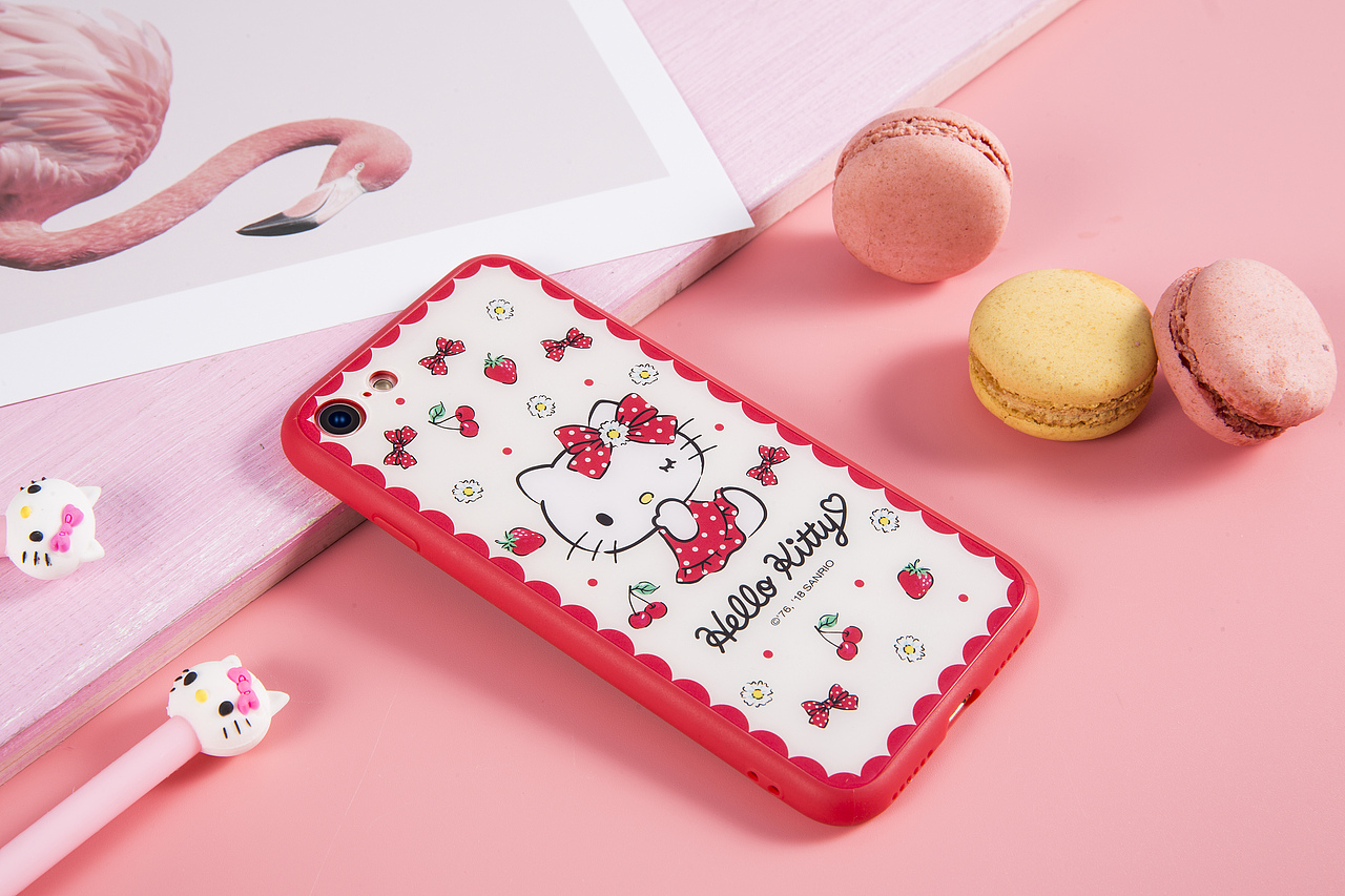 helloKitty红色新年手机壳