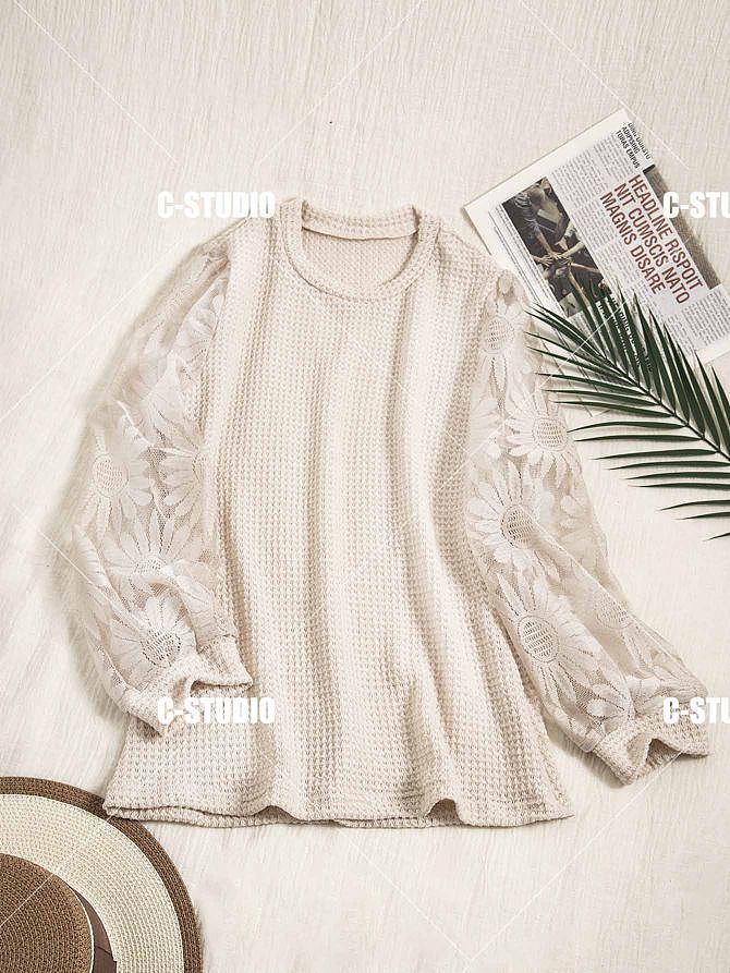 服装拍摄客片|场景摆拍毛衣​