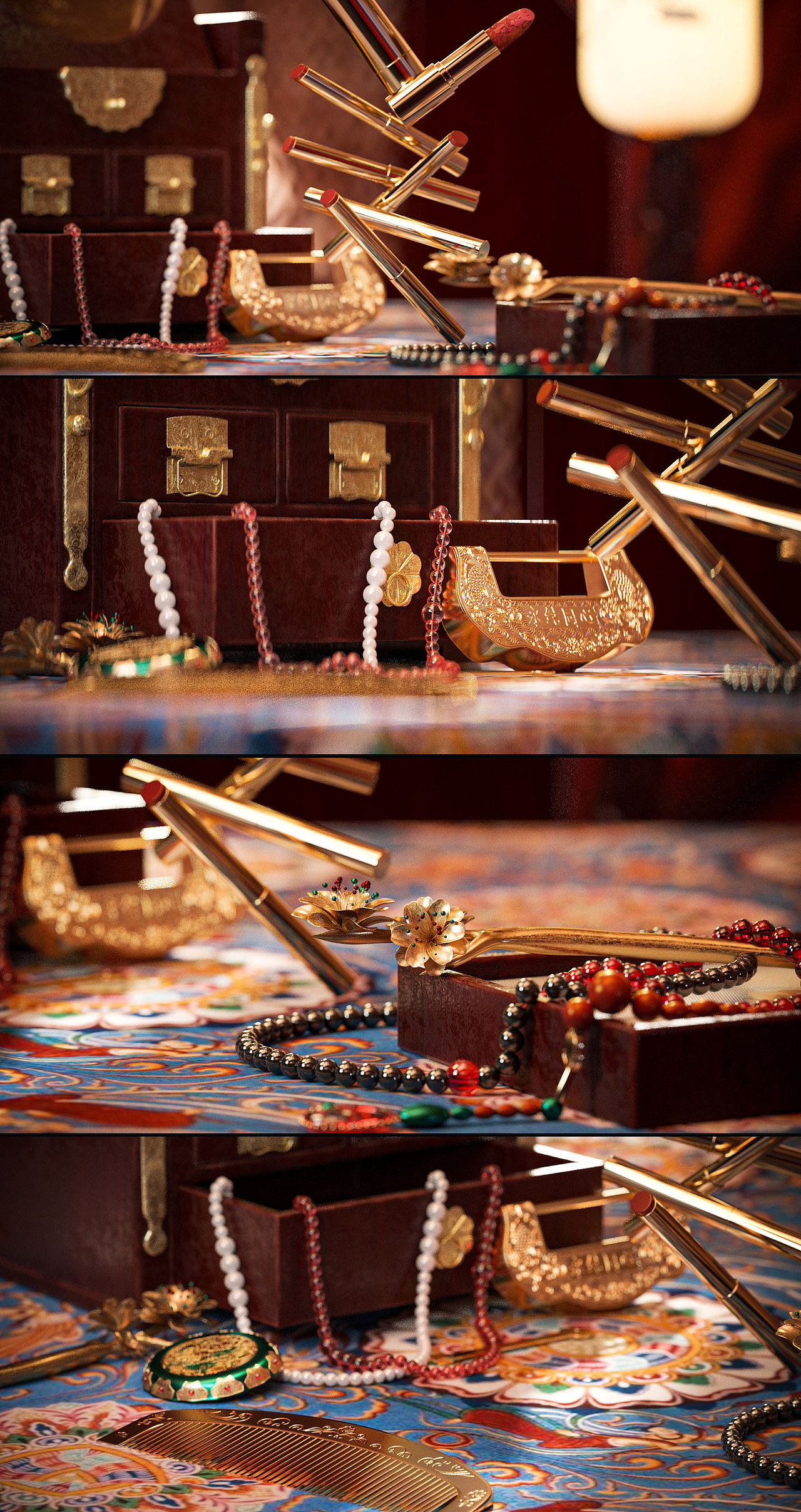 古风场景oc渲染