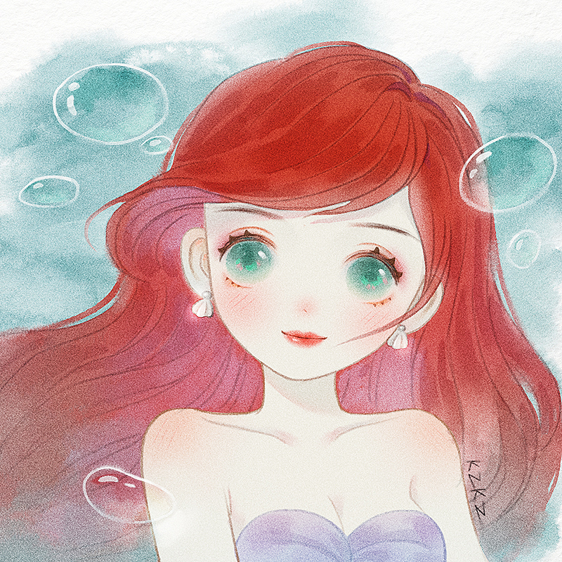 迪士尼公主同人头像