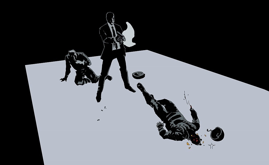 《hitman》(杀手47)漫画节选