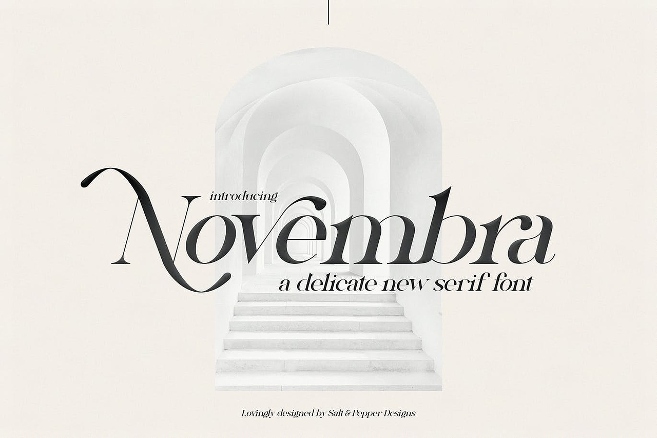 Novembra Serif英文字体设计（图ZMjYyNzgzOTIw） - 字体/字形 - 站酷设计师RoblesTegan原创素材 - 站酷ZCOOL