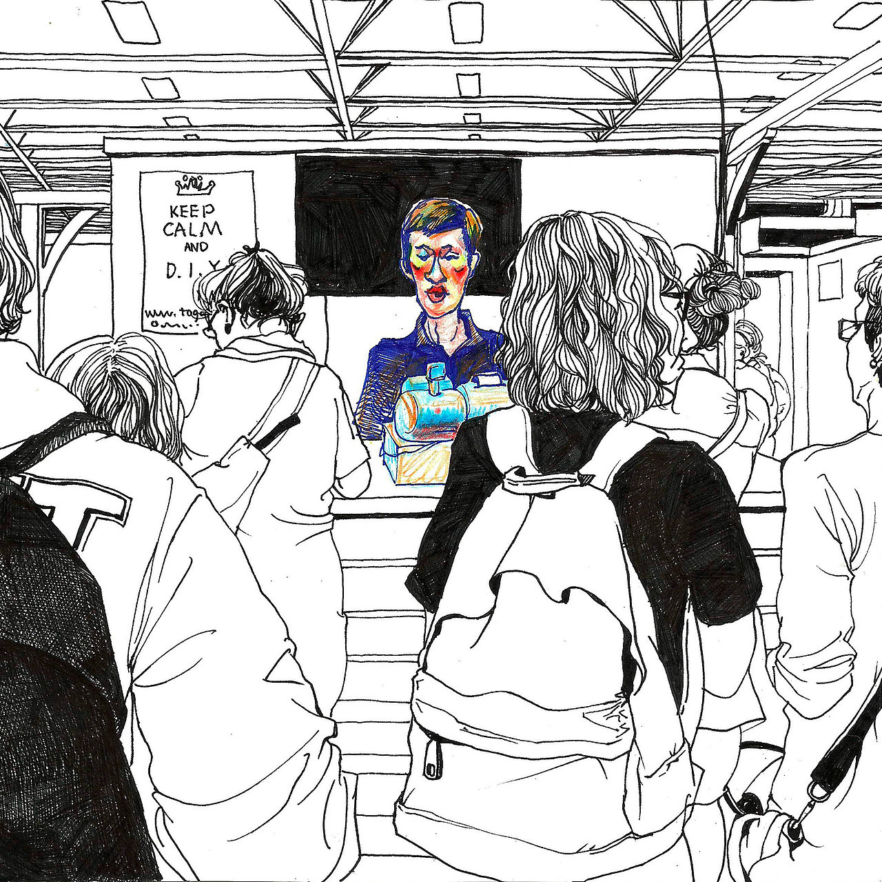 Salon DIY（图ZMTM1MjA1Nzc2） - 艺术插画 - 站酷设计师之翊原创素材 - 站酷ZCOOL