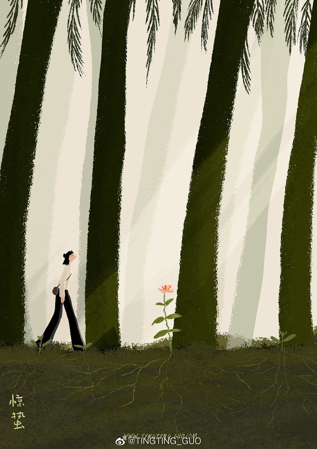 惊蛰（图ZMjQ1MzY2OTQw） - 商业插画 - 站酷设计师郭香香1991原创素材 - 站酷ZCOOL