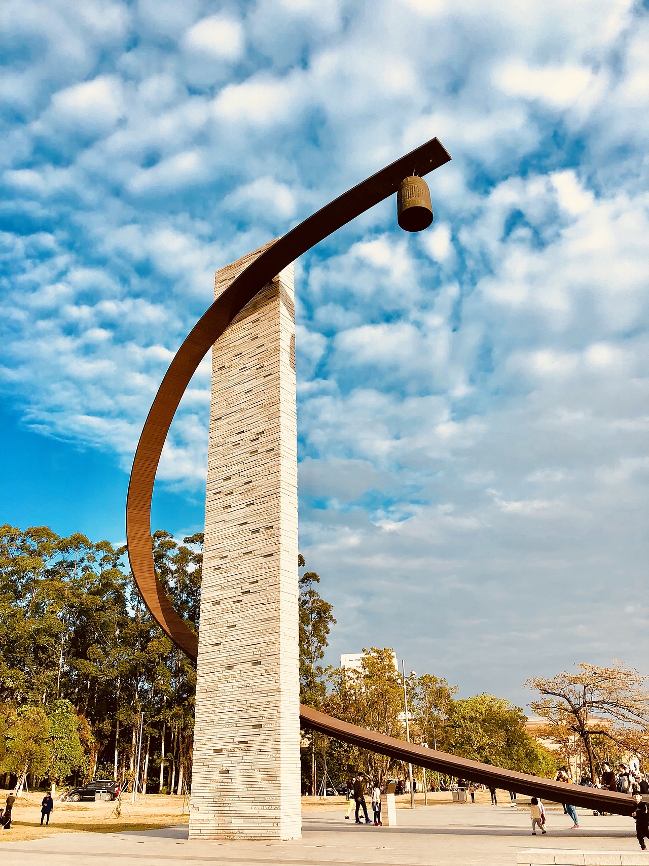 冬阳下的汕头大学