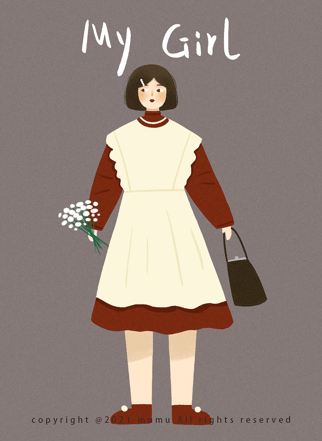 扁平风商业插画人物（图ZMjQyNTk4OTgw） - 商业插画 - 站酷设计师沐沐哒哒原创素材 - 站酷ZCOOL