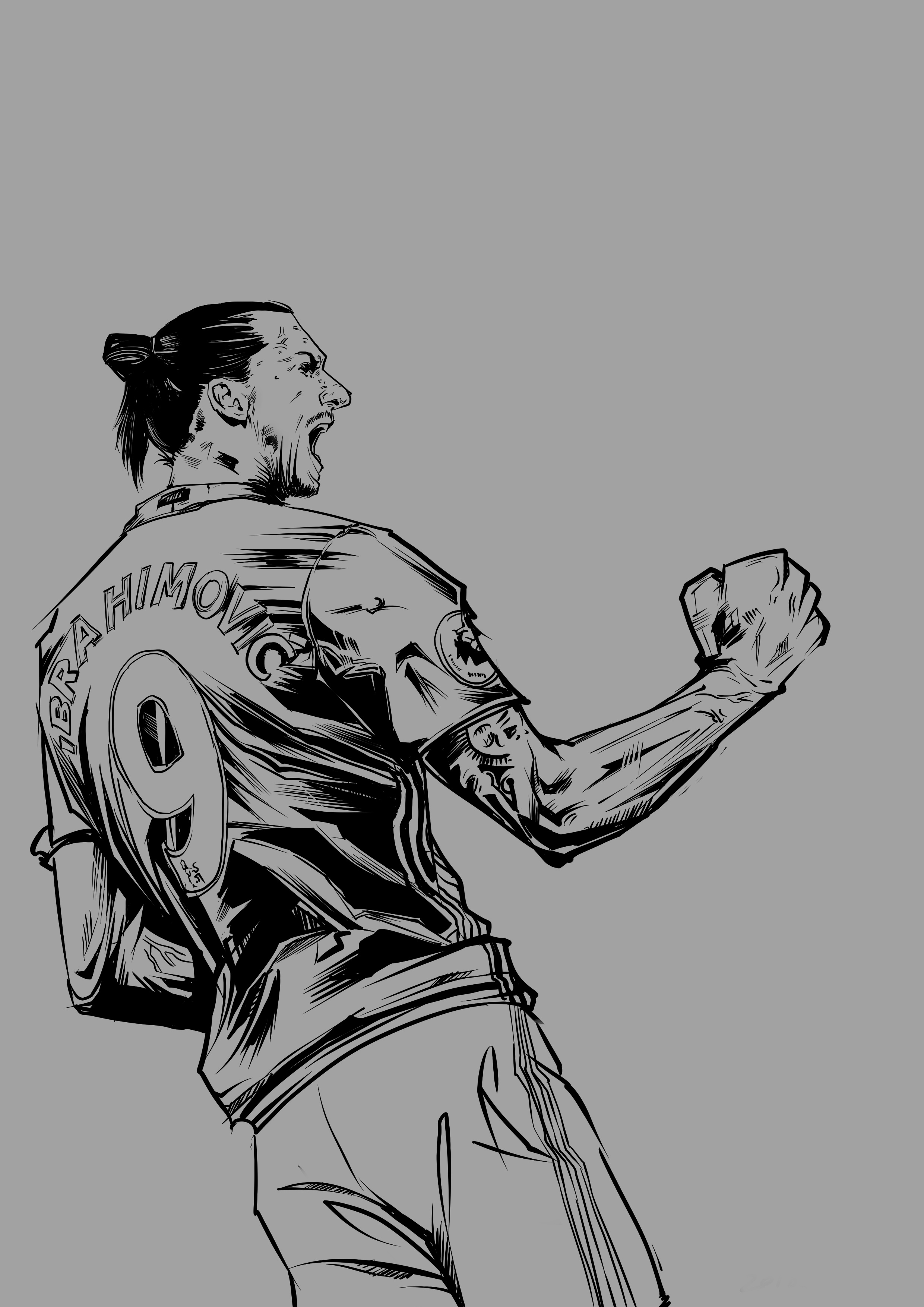 球星|插画|插画习作|billows9 - 原创作品 - 站酷 (zcool)