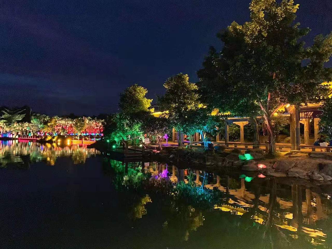 湛江遂溪孔圣山唯美夜景（图ZMTY3OTYzODky） - 环境/建筑摄影 - 站酷设计师janetao0606原创素材 - 站酷ZCOOL