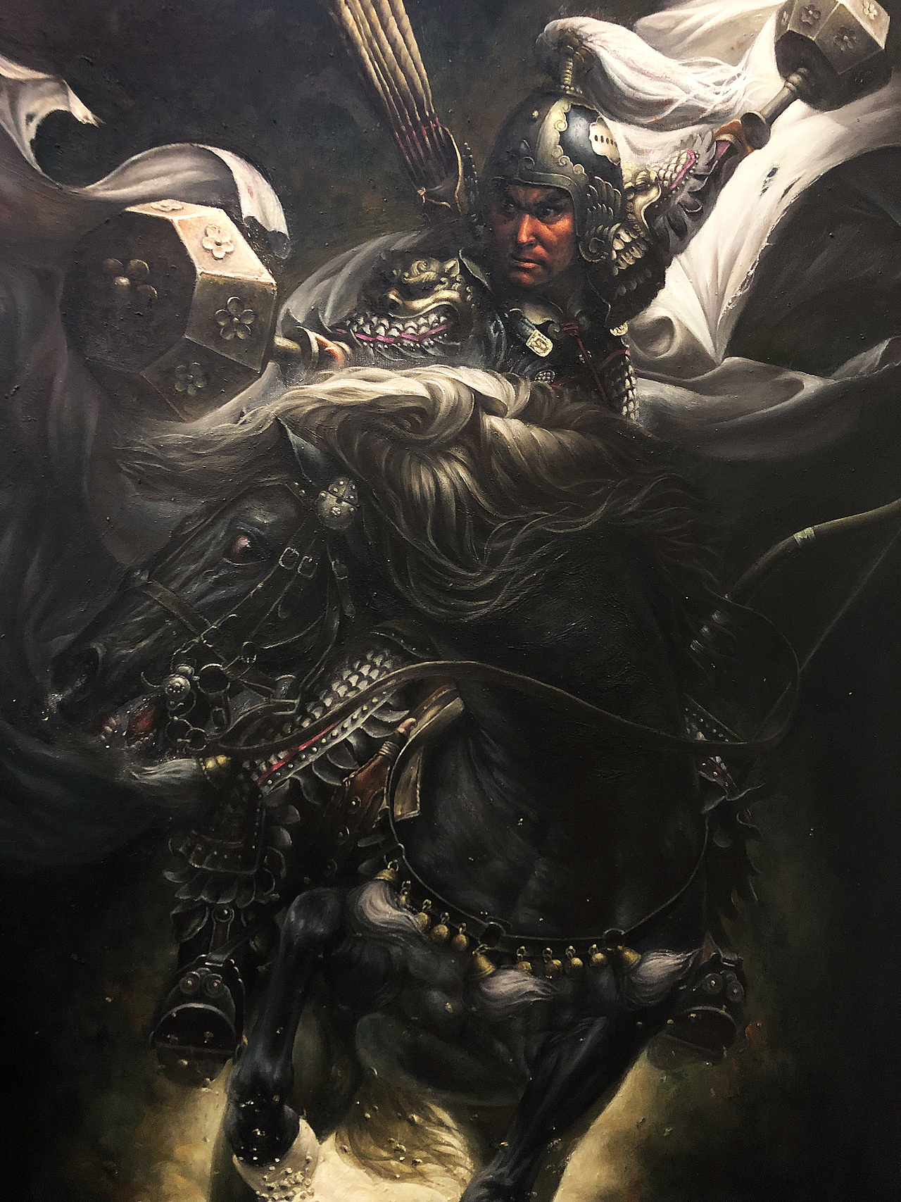 油画习作—《八千里路云和月》150x110cm|纯艺术|绘画|张墨一_原创