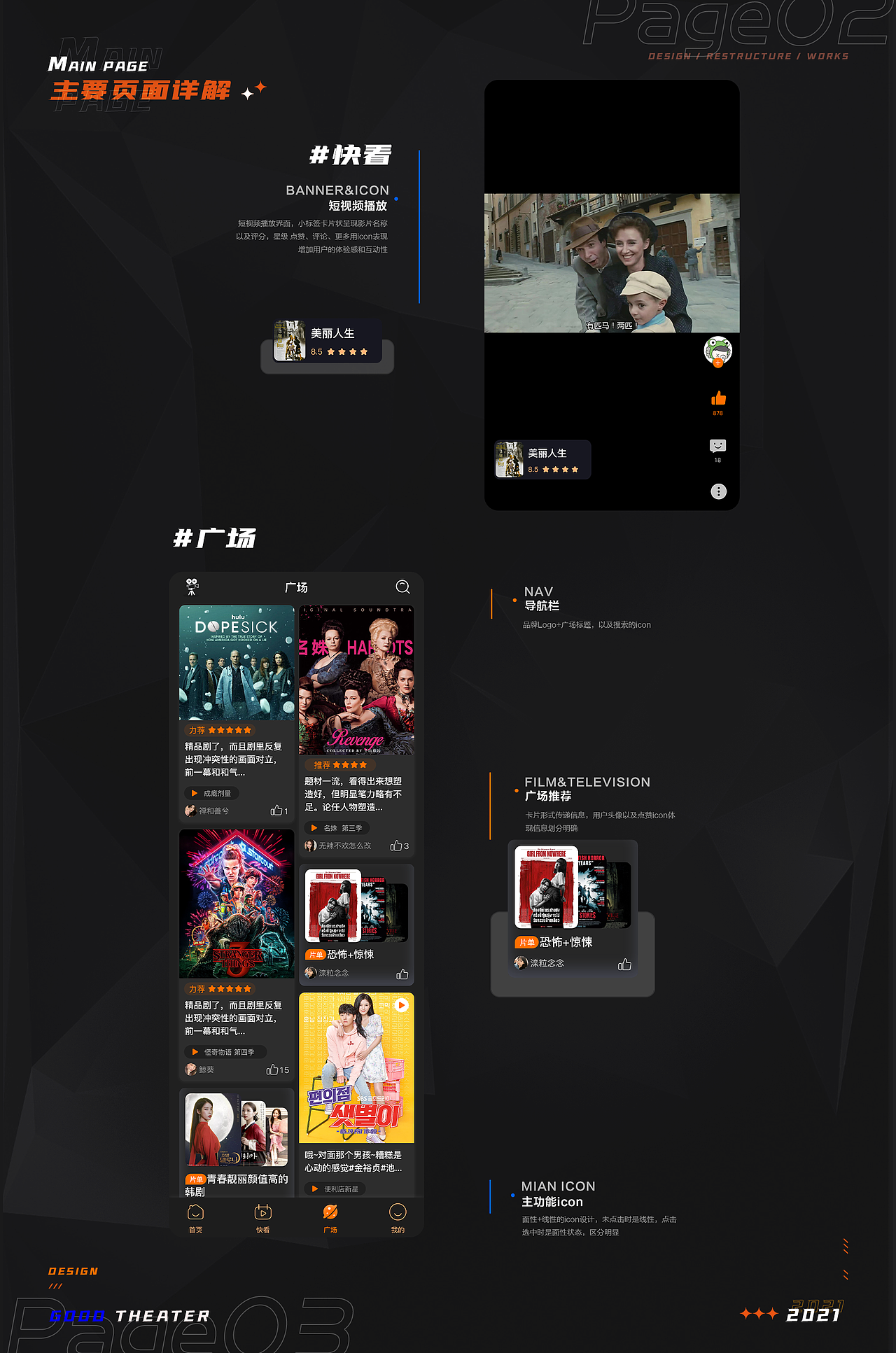 好剧场（图ZMjk1MjA1NDg0） - APP界面 - 站酷设计师我敢打赌原创素材 - 站酷ZCOOL