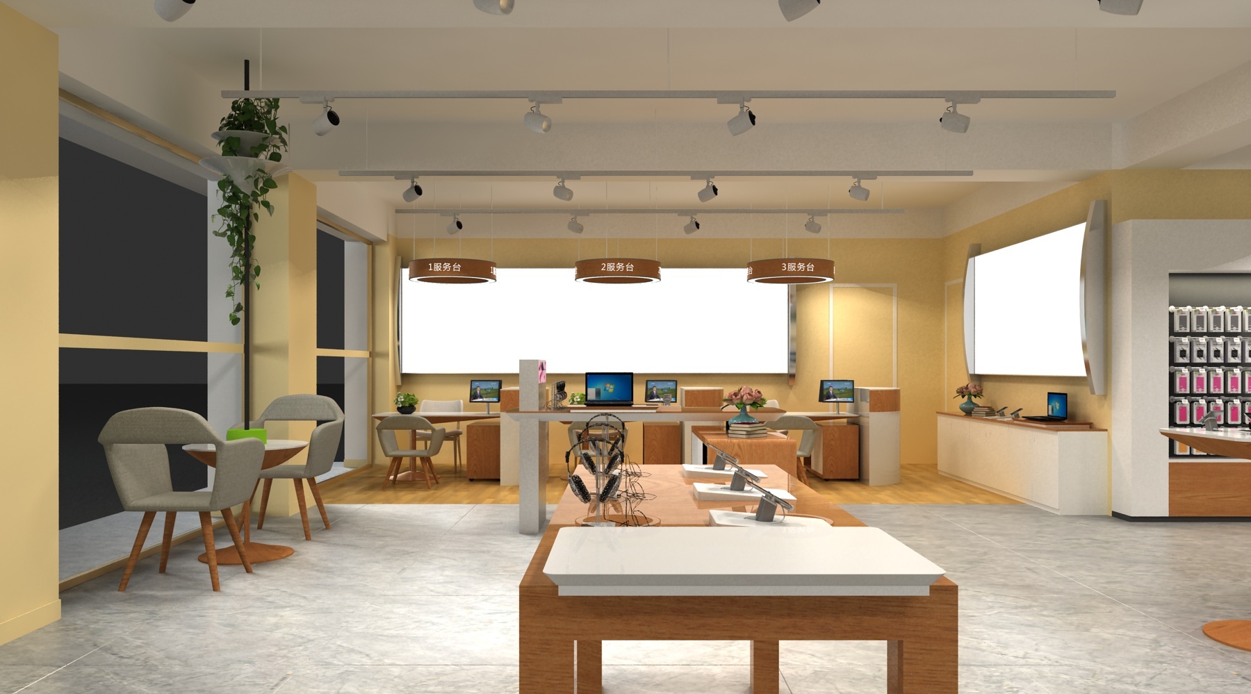 中国电信九江市营业厅设计方案