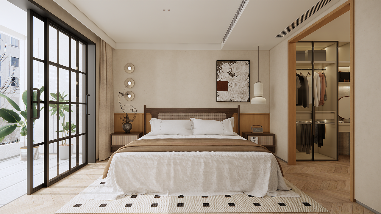 现代住宅｜木璞空间装饰（图ZMzU3MDAyOTQ4） - 家装设计 - 站酷设计师木璞空间装饰原创素材 - 站酷ZCOOL