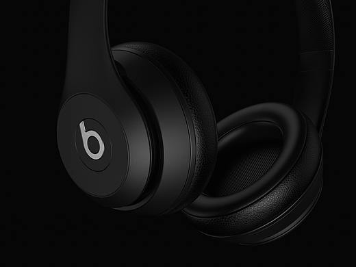 Beats Solo3 Wireless头戴式耳机渲染