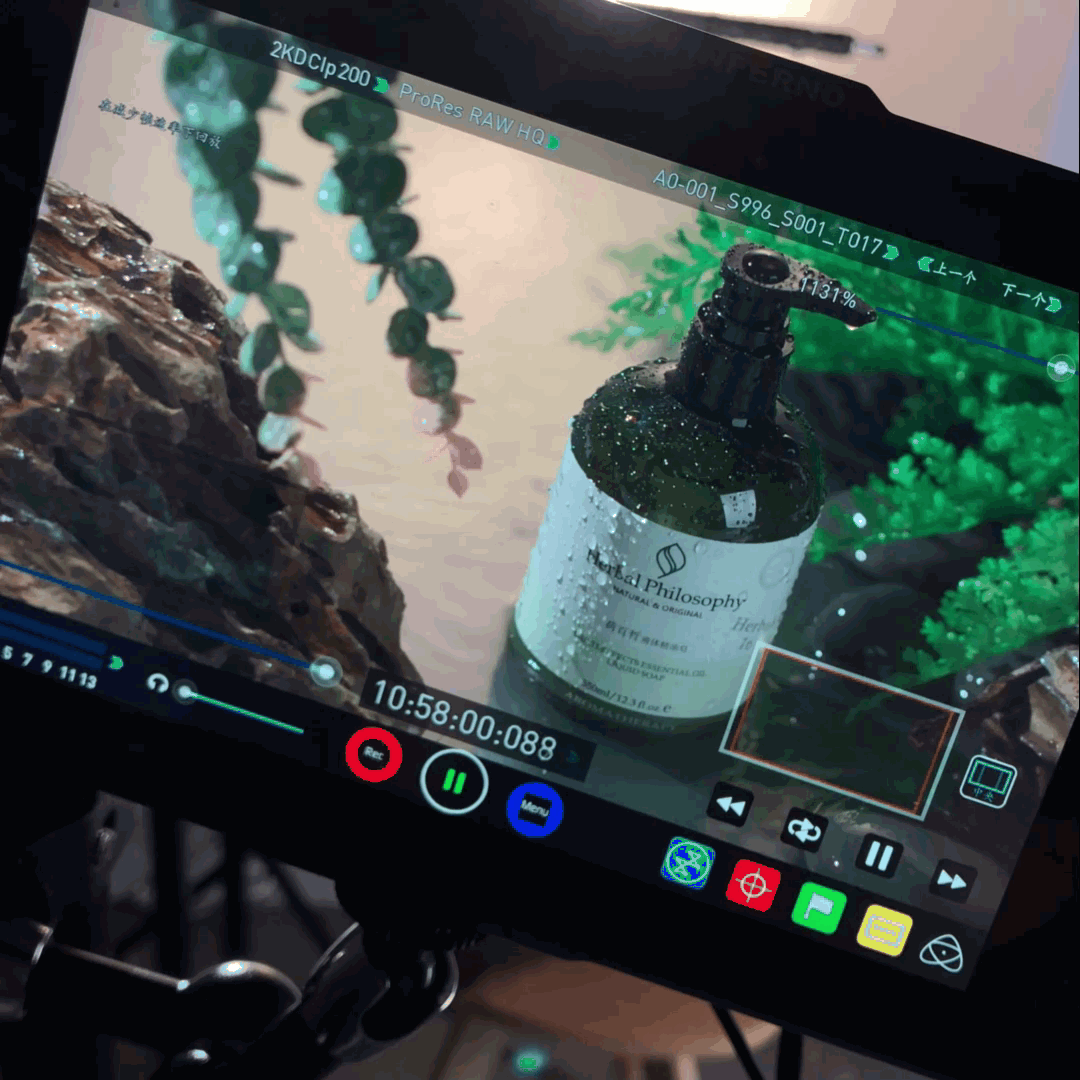 荷百哲液体精油皂视频创作