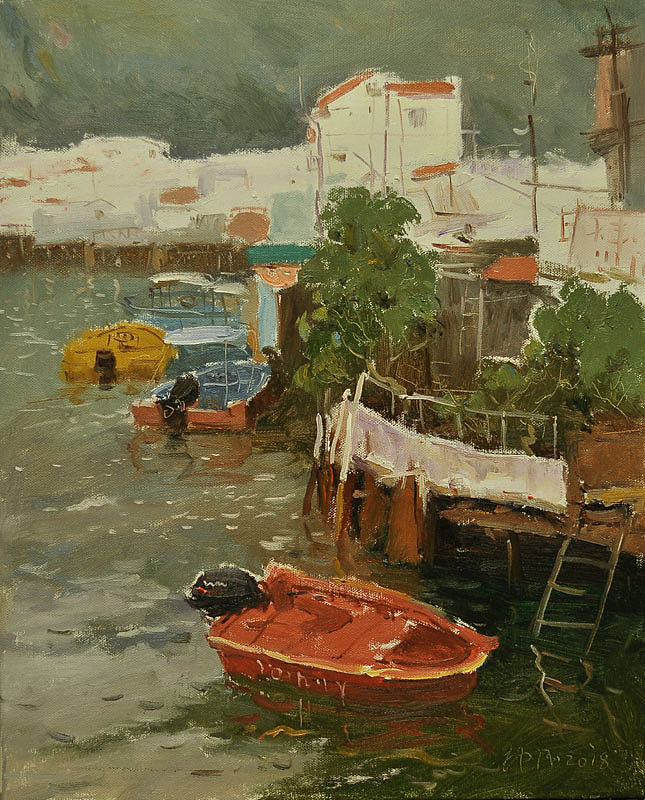 钟强油画作品欣赏