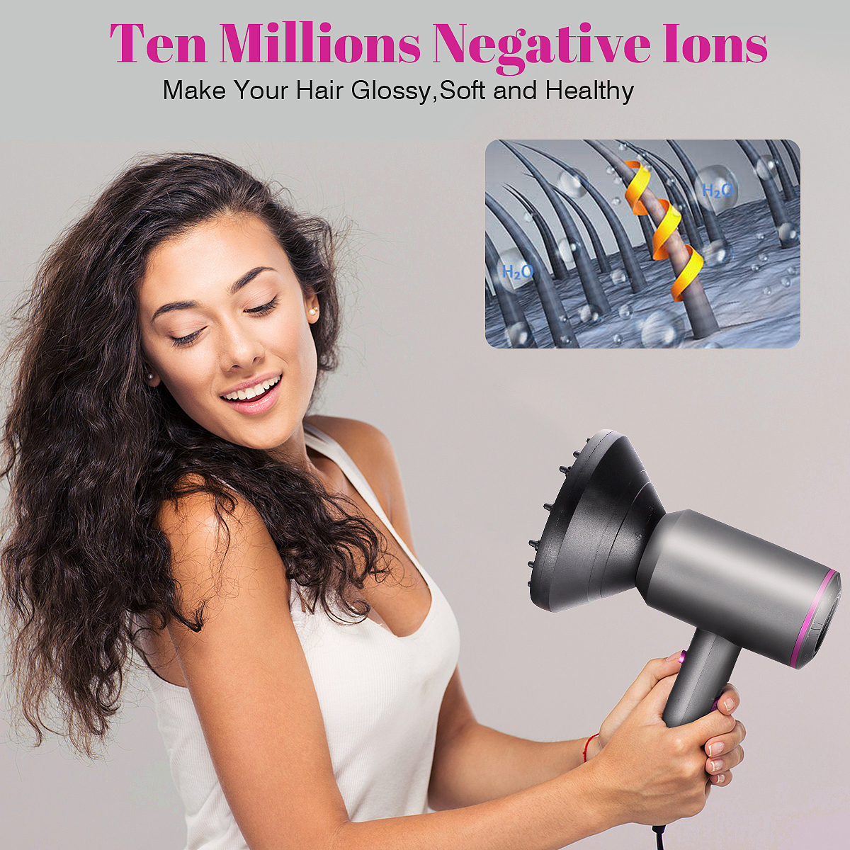 亚马逊主图设计，A+页面设计---吹风机