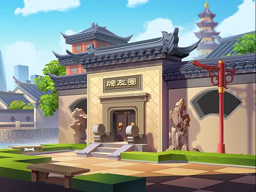 大厅背景图（个人主页-ZNDQyNTIxMTY=） - 游戏原画 - 站酷设计师徐大大头原创素材 - 站酷ZCOOL