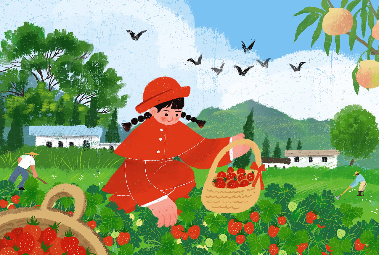 源味天诚 果干封面插画设计（图ZMjkwMDcxNzI4） - 商业插画 - 站酷设计师原路yl原创素材 - 站酷ZCOOL