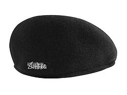 sunhero黑色貝雷帽男女反戴復(fù)古潮牌雅痞畫家帽秋冬ins