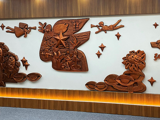 广州朝天小学校史馆壁画