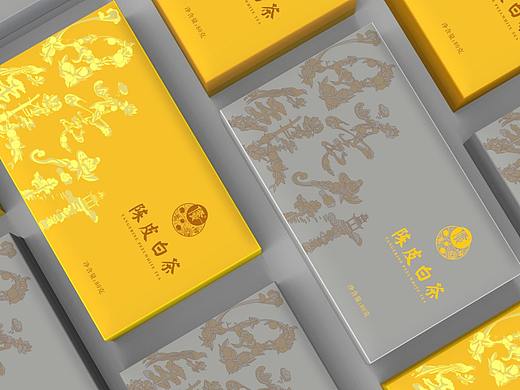 陈皮白茶-白毫银针丨茶叶包装设计方案