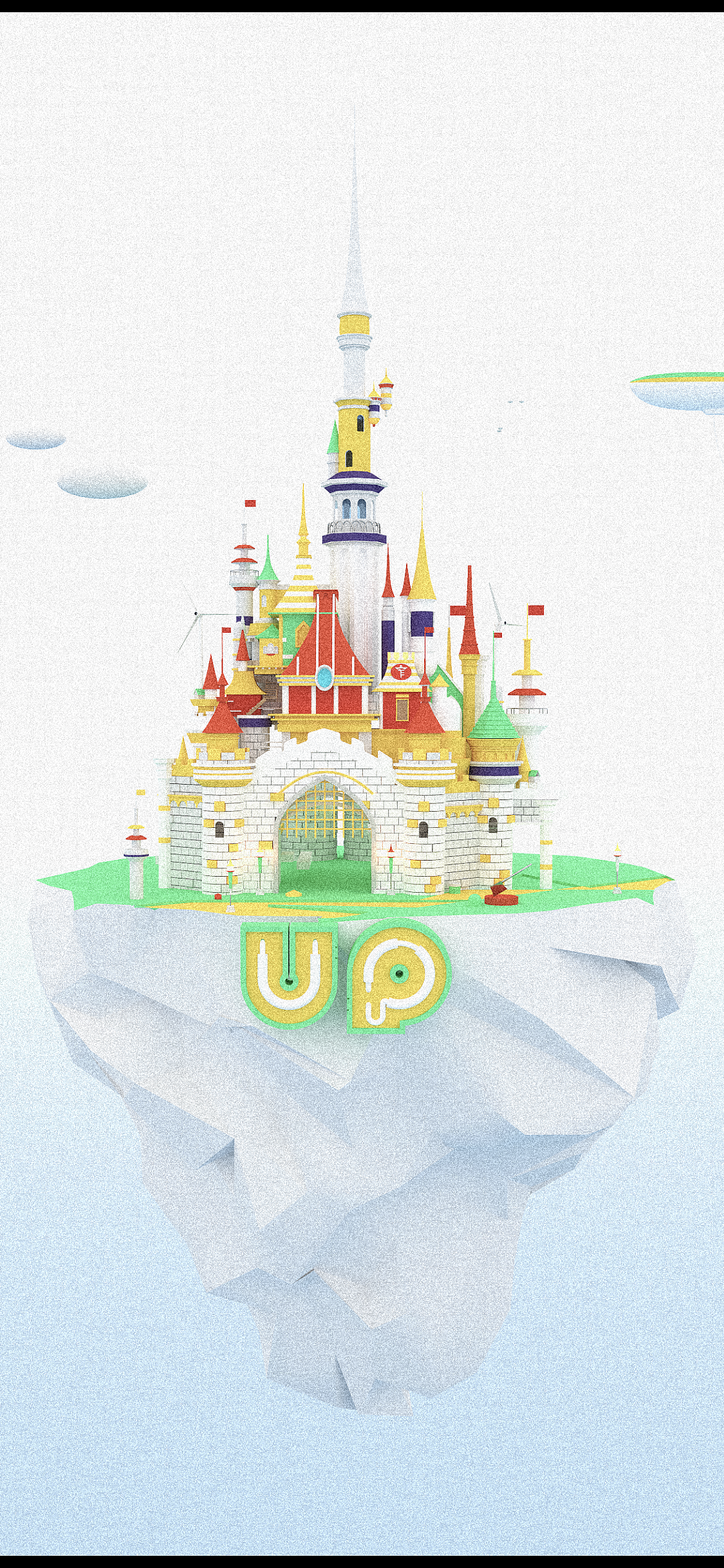 c4d城堡（图ZMTY1MDg5NDE2） - 场景 - 站酷设计师蒲杨Bruce原创素材 - 站酷ZCOOL