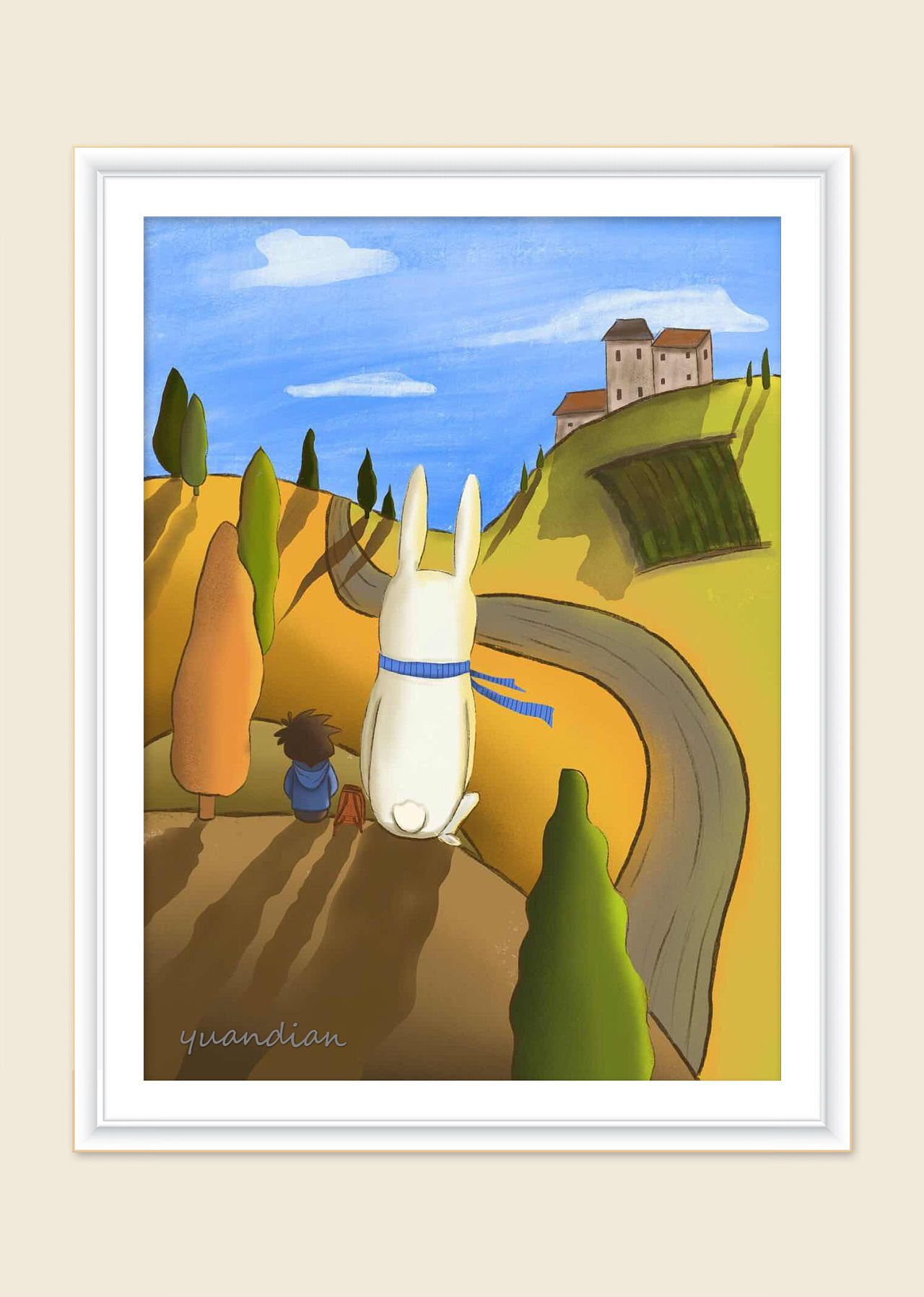 风之谷|插画|儿童插画|闲着的圆点 - 原创作品 - 站酷 (zcool)