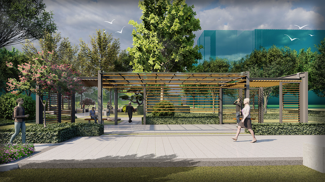 校园广场景观设计