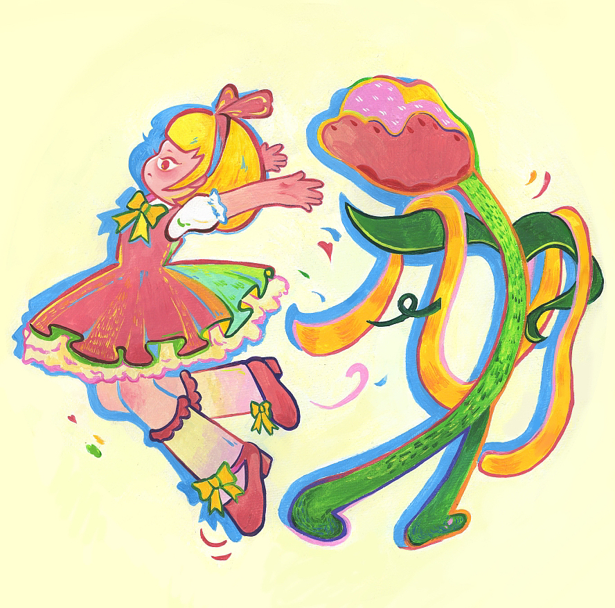 丙烯手绘插画系列（图ZMzI2Njc5NjY0） - 艺术插画 - 站酷设计师回岸原创素材 - 站酷ZCOOL