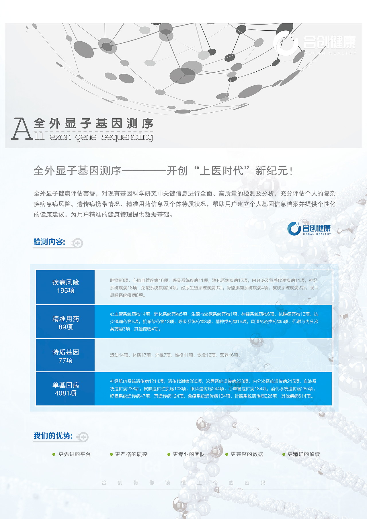 合创健康基因检测宣传页（图ZMjMzMDA0ODc2） - 宣传物料 - 站酷设计师咸鱼半遮面米妮原创素材 - 站酷ZCOOL