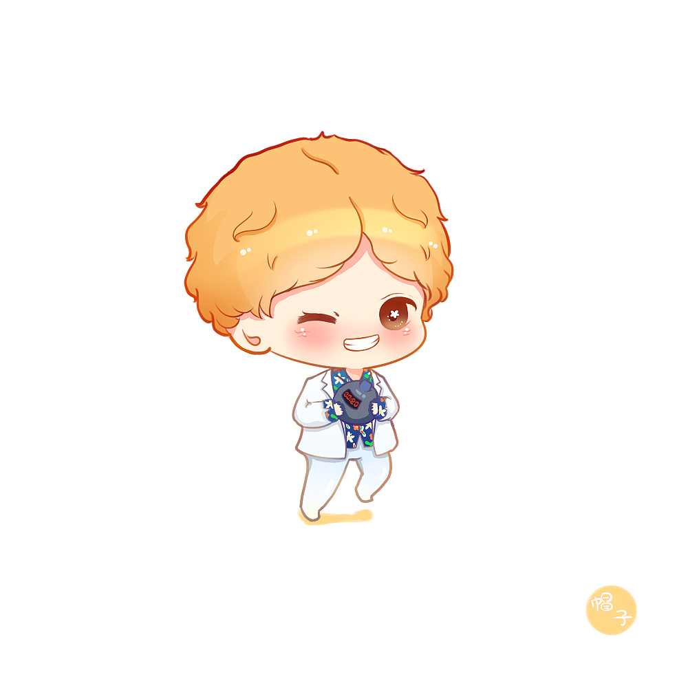 电视剧killmehealmeQ版（图ZMjQ4MTg2Mjg=） - 单幅漫画 - 站酷设计师帽子大侠原创素材 - 站酷ZCOOL