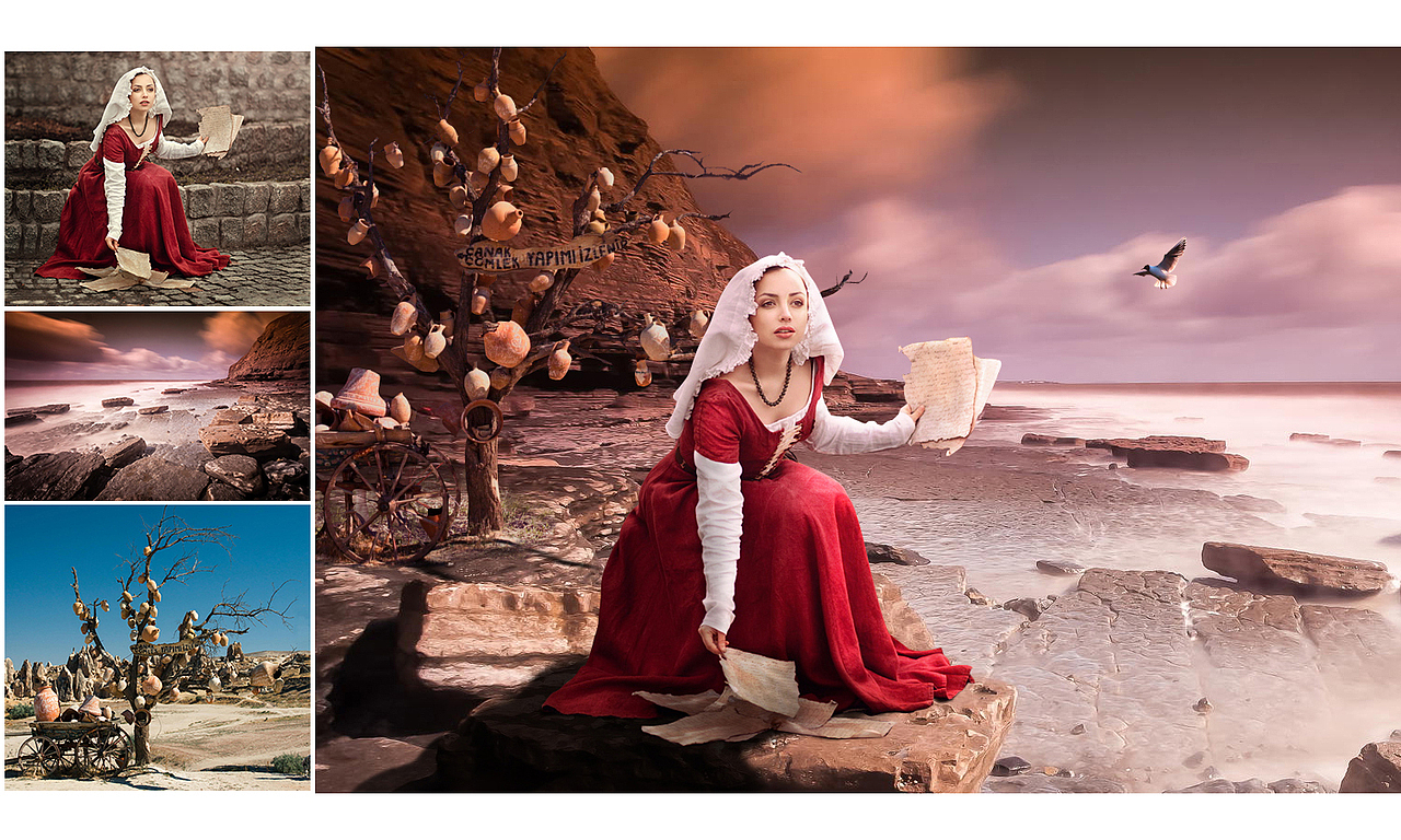 去年上课做的合成作业~~