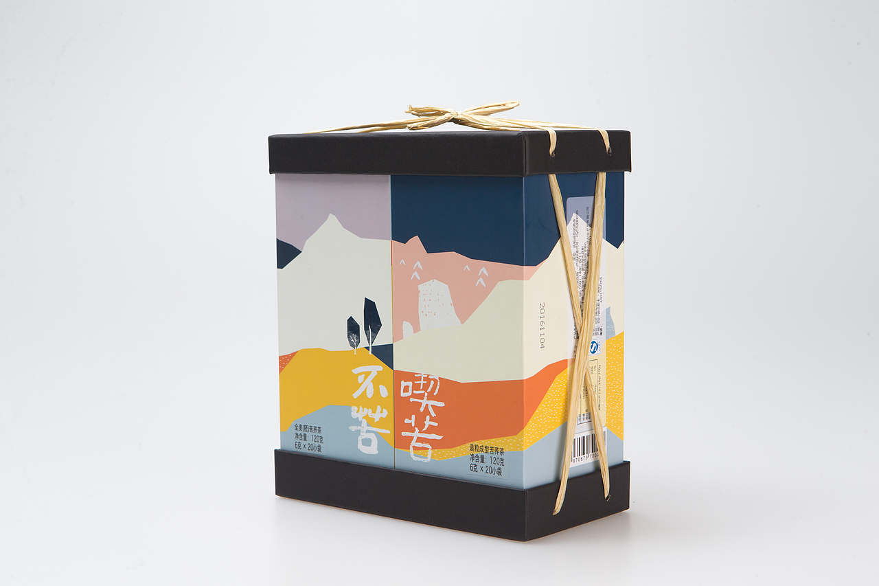 似茶苦荞——包装设计