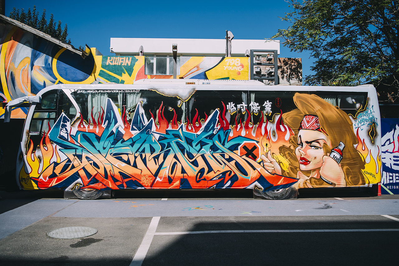 亚文化中的街头涂鸦风格所蕴含的都市色彩