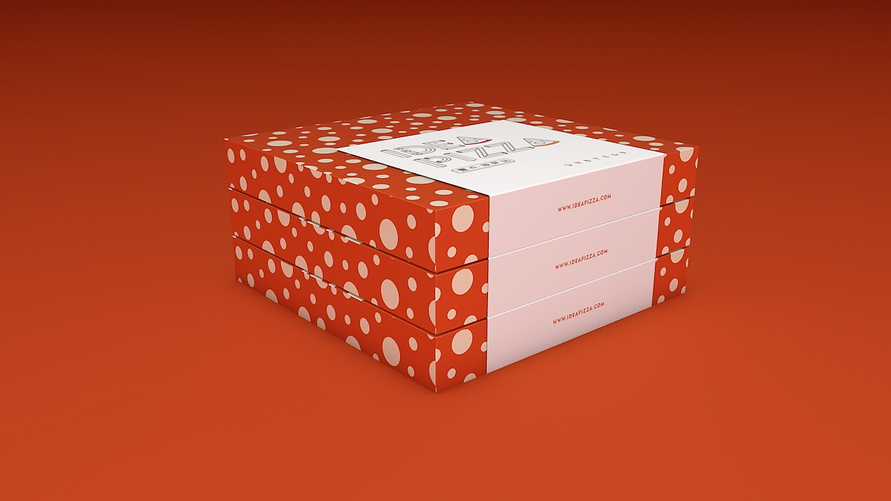 《Idea Pizza一点披萨》部分品牌设计(二)