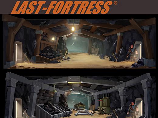 《Last Fortress》项目—矿洞相关房间设计
