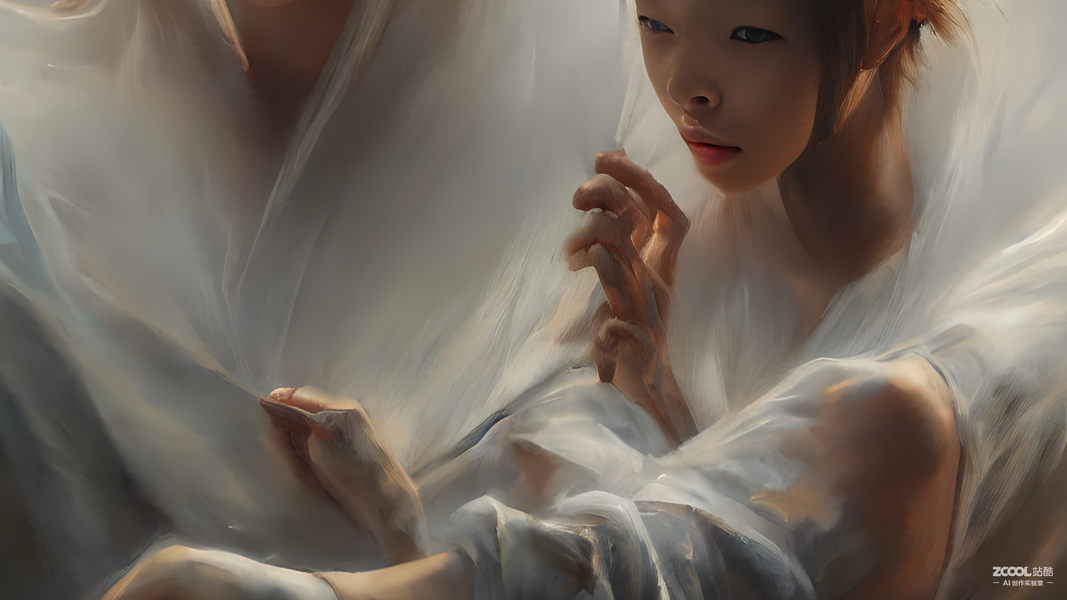 站酷AI生成：油画风格