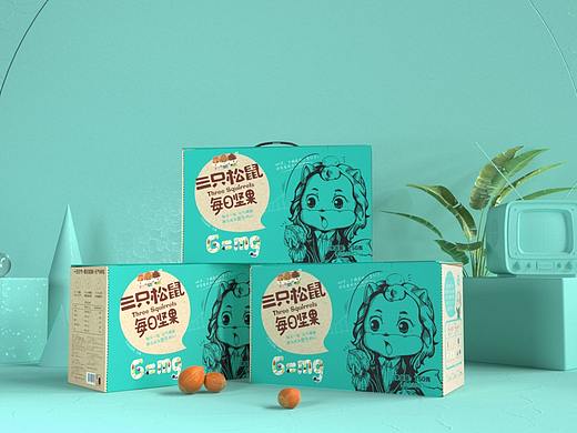 三只松鼠新品發(fā)布（個(gè)人主頁-ZMzIwOTk4MTI=） - 動(dòng)畫/影視 - 站酷設(shè)計(jì)師哈哈視覺原創(chuàng)素材 - 站酷ZCOOL