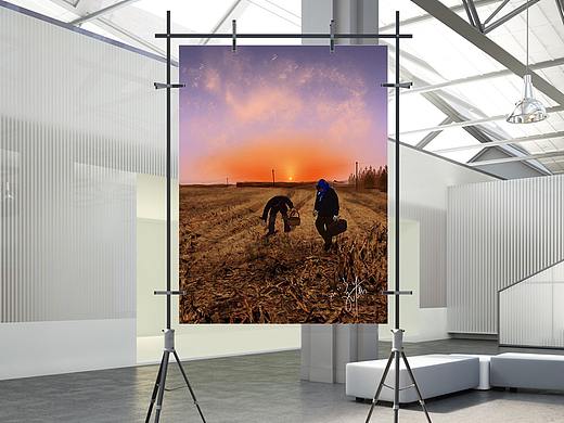 捡玉米（个人主页-ZNDg5NDc4Mjg=） - 创作习作 - 站酷设计师_潇然_原创素材 - 站酷ZCOOL