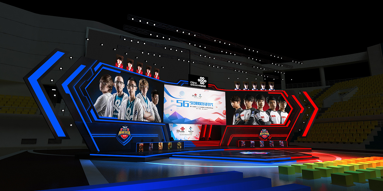 游戏竞赛|空间|舞台美术|selinky - 原创作品 - 站酷 (zcool)