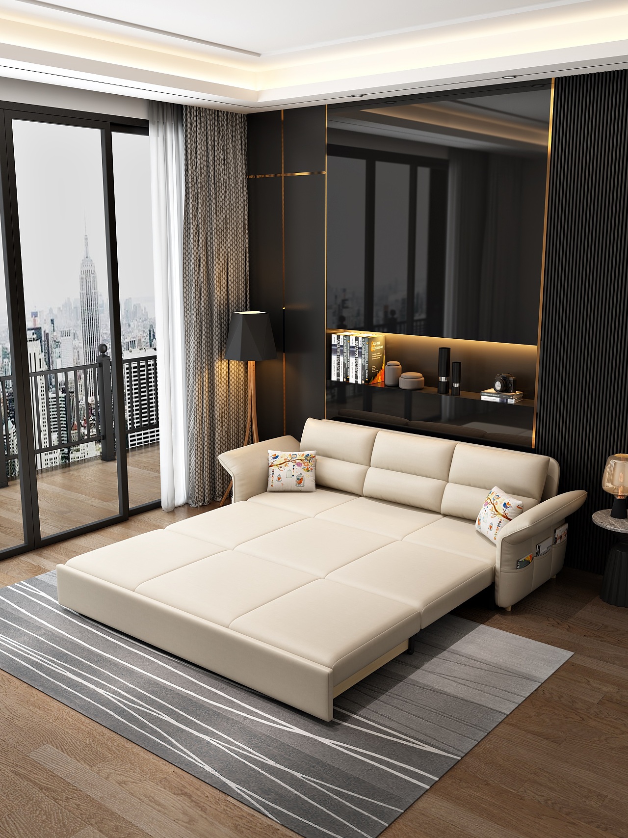 板式床 现代简约床3D设计 板式家具设计 卧室设计 3D|工业/产品|家具|艺帮设计 - 原创作品 - 站酷 (ZCOOL)