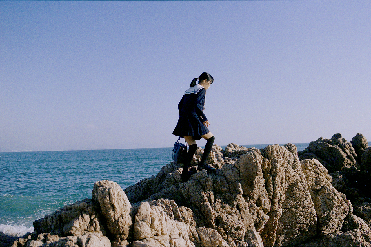 あの年の海と君（图ZMTM5OTkyODky） - 人像摄影 - 站酷设计师若寒Rock原创素材 - 站酷ZCOOL